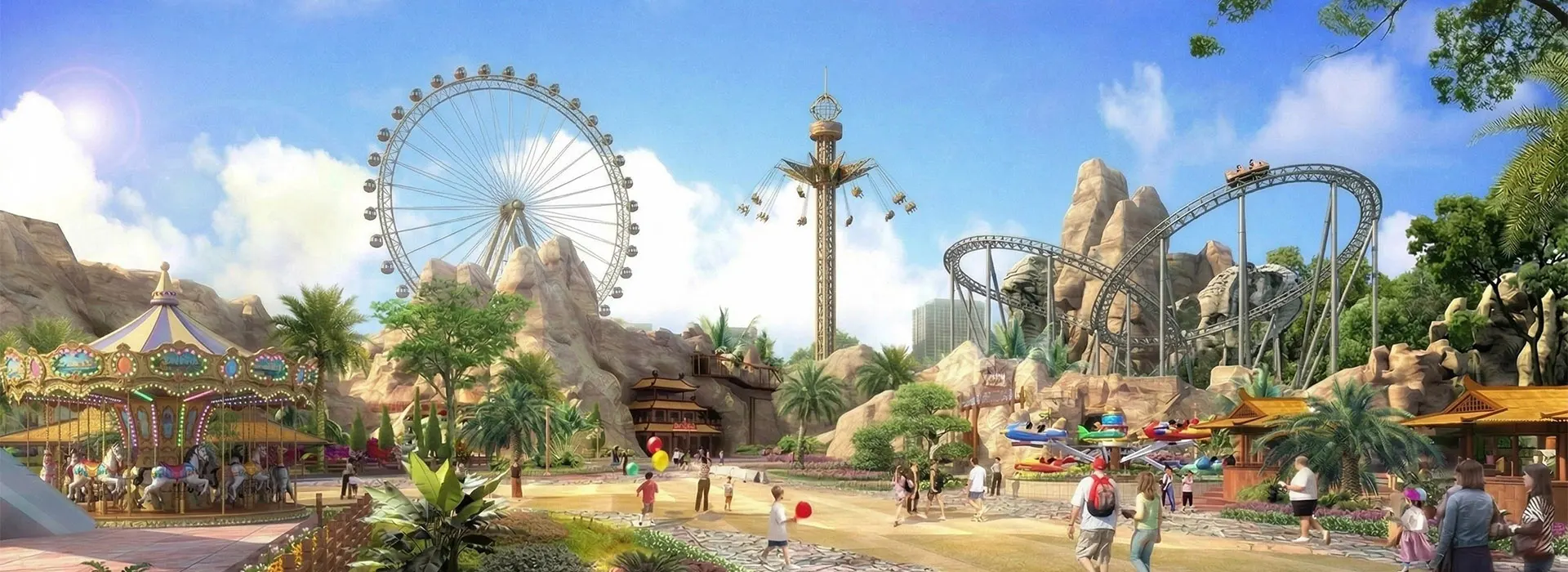 A leading global provider of amusement rides and theme park solutions