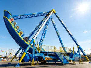 Trailer-Mounted 24-Seat Pirate Ship Ride MDTC01