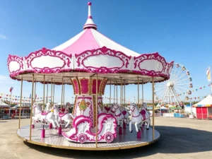 Trailer-Mounted Carousel Ride CS16Z16-1