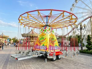 Trailer Mounted Flying Chair Ride Model MTFC20J