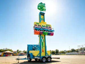 Trailer-Mounted Frog Jumping Ride MFFA06X-1