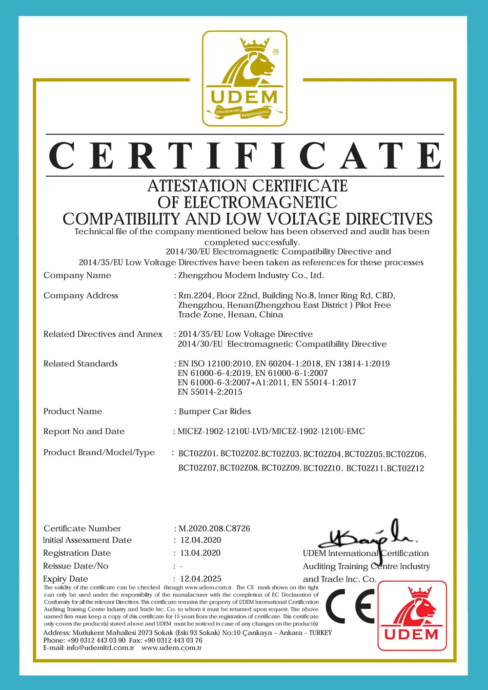udem-ce-emc-lvd-certificate