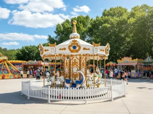 12-seats-mini-carousel-ride