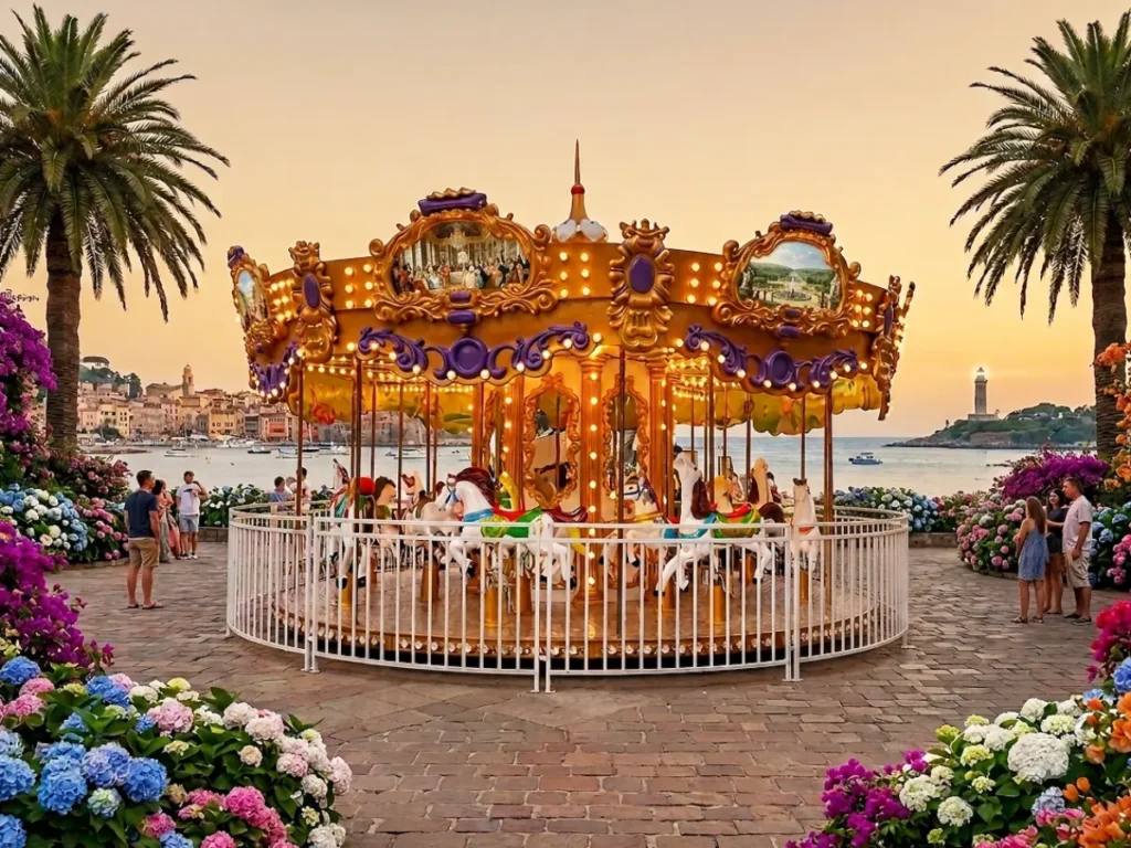 24-Seat European-Style Luxury Carousel CS24Z02-1